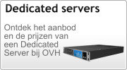 Ontdek het aanbod en de prijzen van "dedicated servers OVH"