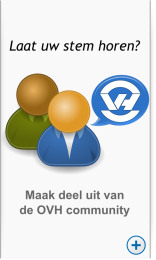 Maak deel uit van de OVH community